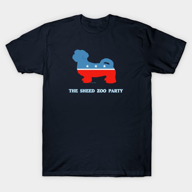 The Sheed Zoo Party aka the Shih Tzu Party T-Shirt by FanboyMuseum